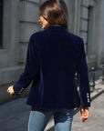 Elegant Velvet Blazer