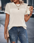 Short Sleeve Knit Top