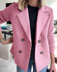 Chic Knit Sleeve Blazer