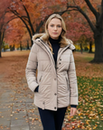 Jacket with fur lining