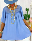 Summer Cloth With Short Sleeve Dress