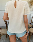 Elegant Women'S Crew Neck Top