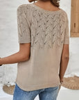 Chic Hollow Out Knitted Top