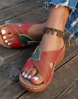 Comfort Wedge Heel Sandal