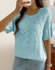 Chic Hollow Out Knitted Top