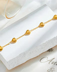 Elegant 18K Gold Plated Stainless Steel Bracelet