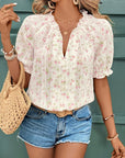 Elegant Floral Blouse