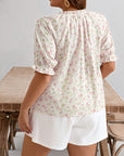 Elegant Floral Blouse