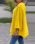 Lightweight Chiffon Zipper Shirt