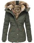 Jacket with fur lining