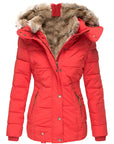 Jacket with fur lining