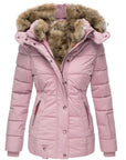 Jacket with fur lining