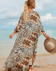 Snake Luxe Lounge Dress