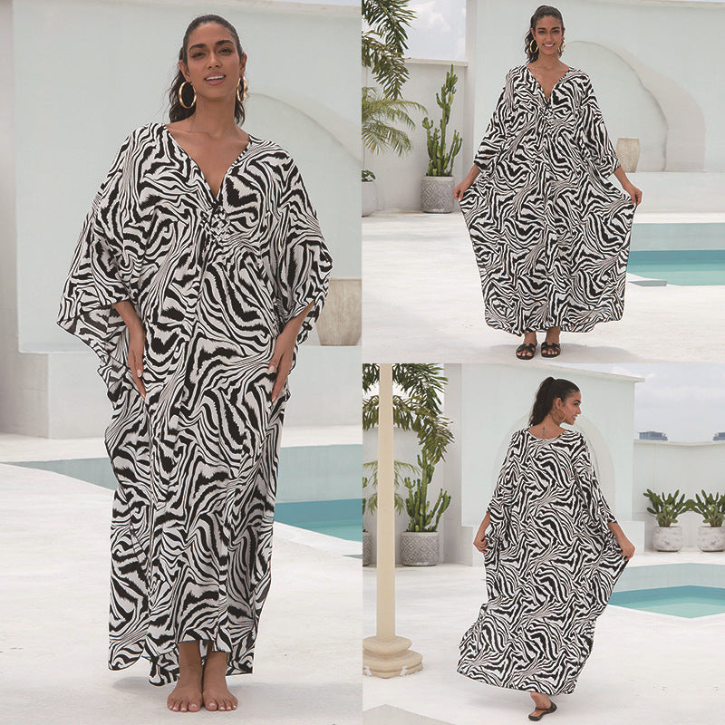 Cinnamon Veil Maxi Dress