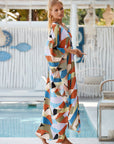 Morning Fog Kimono Dress