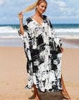 Whisper Fade Wrap Dress