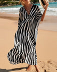 Tropic Silk Kimono Dress