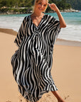 Tropic Silk Kimono Dress