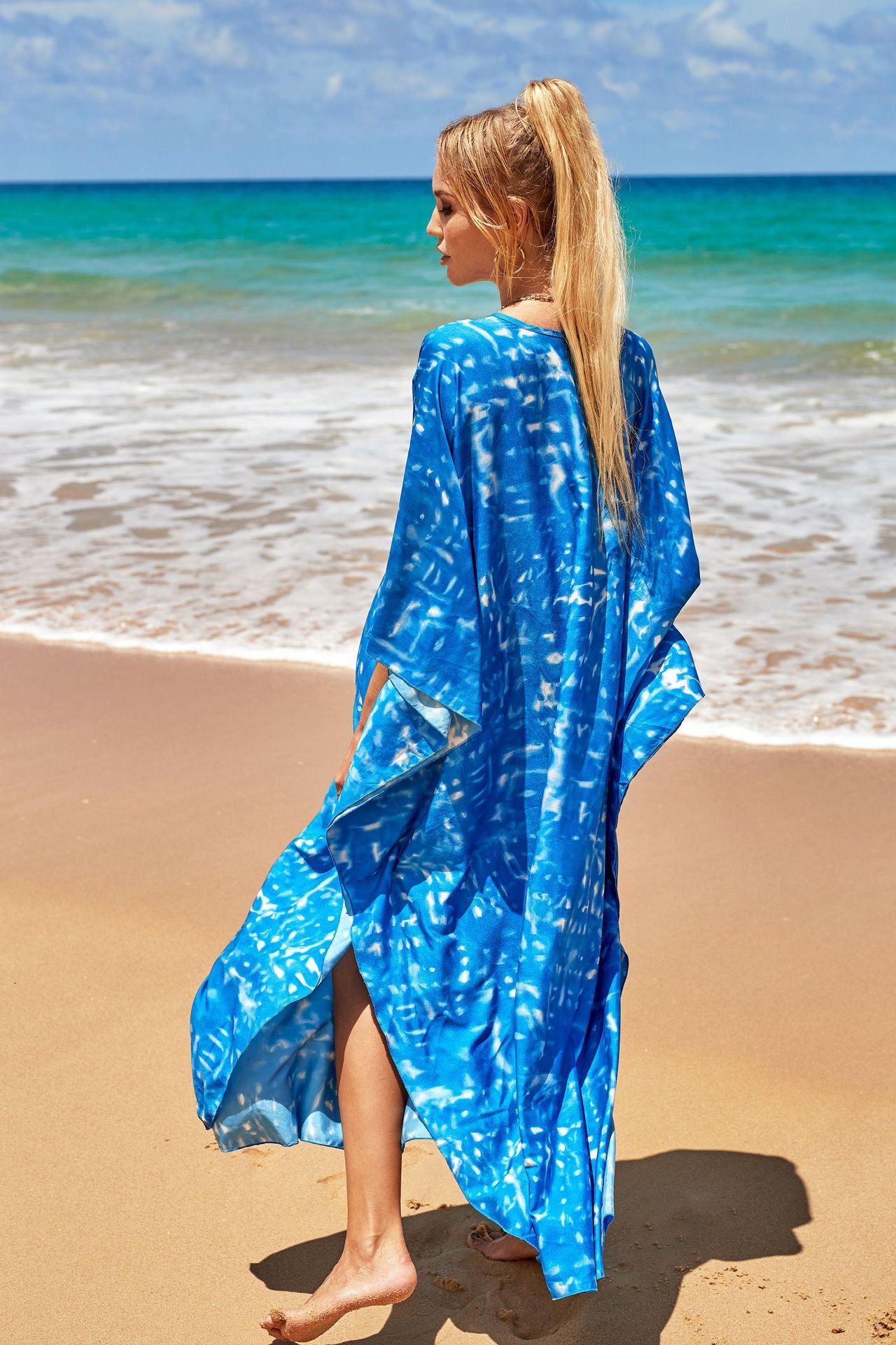 Seafoam Bloom Resort Dress