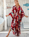 Rustic Echo Wrap Dress