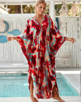 Rustic Echo Wrap Dress