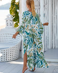 Ocean Pearl Linen Dress