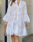 Elegant Hollow Pattern Dress