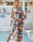 Morning Fog Kimono Dress