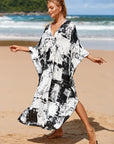 Whisper Fade Wrap Dress