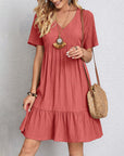 Casual Loose Fit Midi Dress