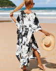 Whisper Fade Wrap Dress