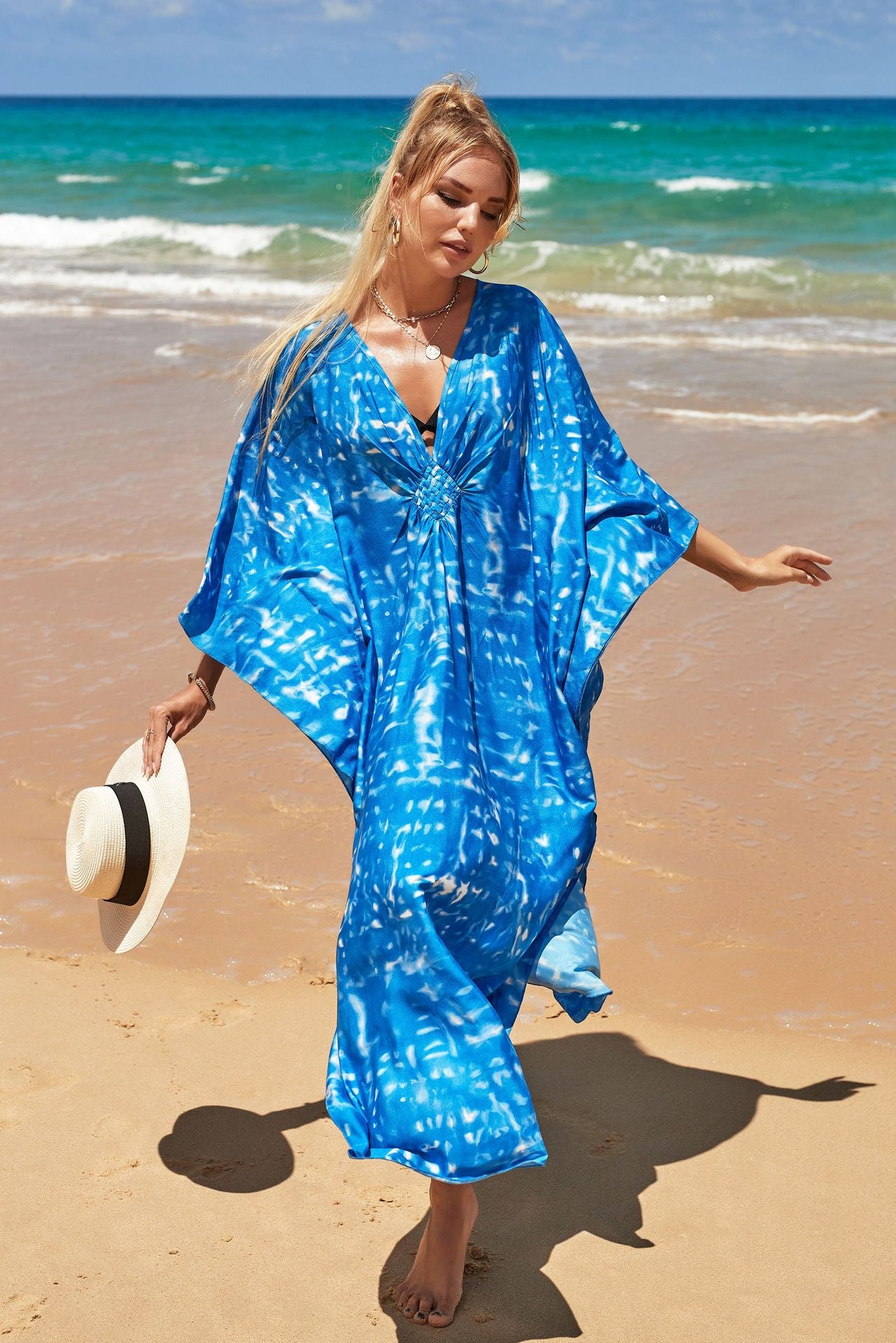 Seafoam Bloom Resort Dress