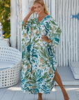 Ocean Pearl Linen Dress