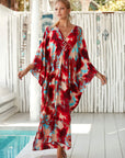 Rustic Echo Wrap Dress