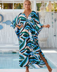 Deep Ember Maxi Dress
