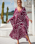 Pale Earth Kaftan Dress