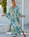 Ocean Pearl Linen Dress