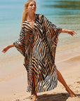 Seaside Calm Kaftan Dress