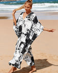 Whisper Fade Wrap Dress