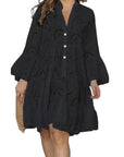 Elegant Hollow Pattern Dress
