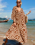 Hushed Clay Maxi Dress