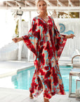 Rustic Echo Wrap Dress