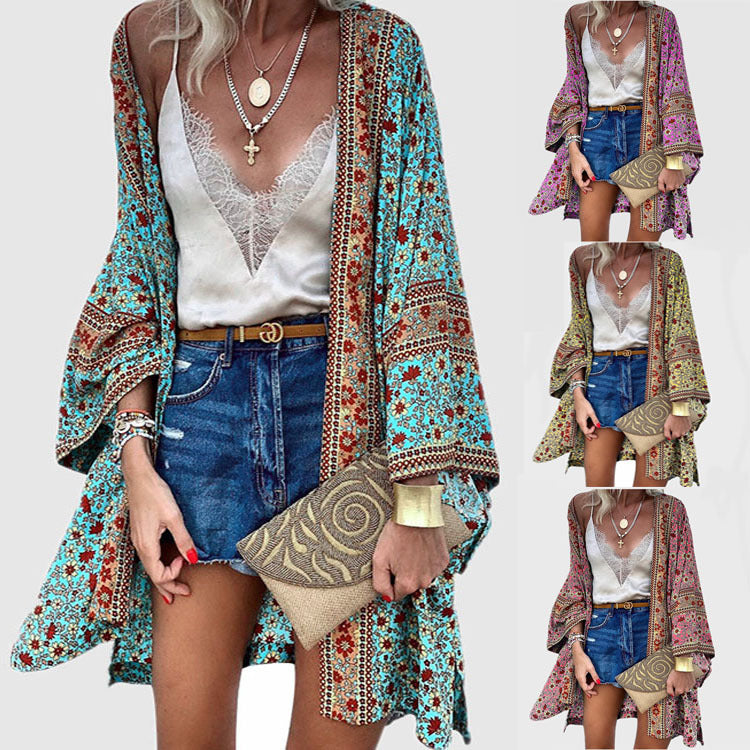 Casual Boho Layering Shirt