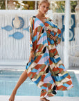 Morning Fog Kimono Dress
