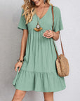 Casual Loose Fit Midi Dress