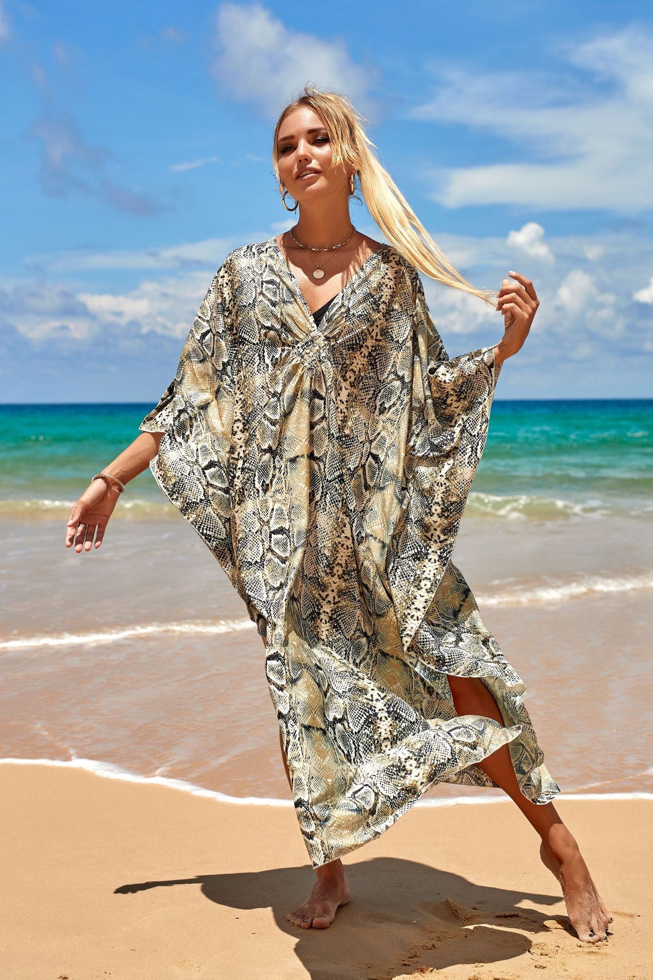Sandy Drift Maxi Dress