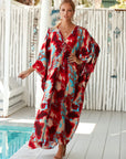 Rustic Echo Wrap Dress