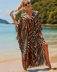 Seaside Calm Kaftan Dress