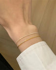 Gold & Silver Stainless Steel Chain Bracelet