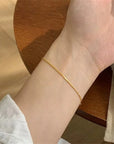 Gold & Silver Stainless Steel Chain Bracelet